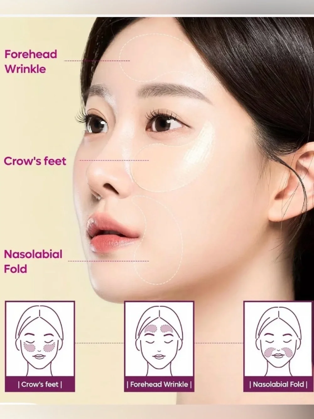Dr.Melaxin Calcium Cemenrete Volume Eye Patches 60 Count NEW $26